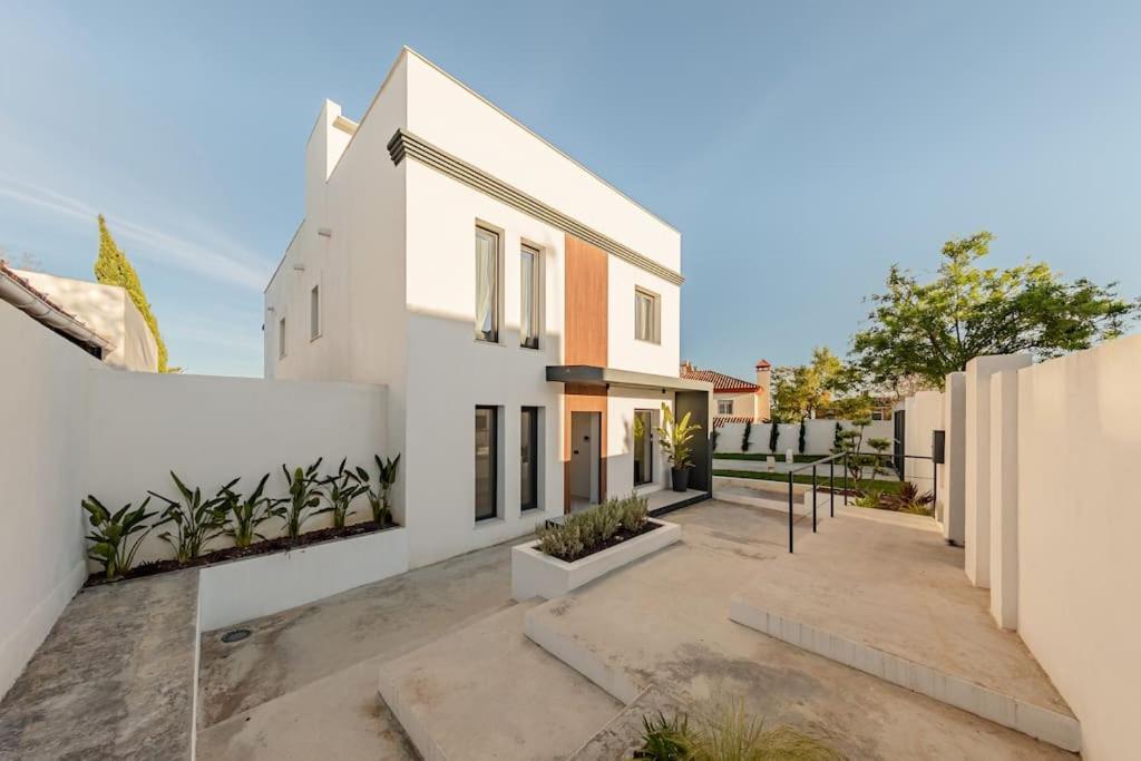 Villa Con Piscina Privada Gelves Exterior foto