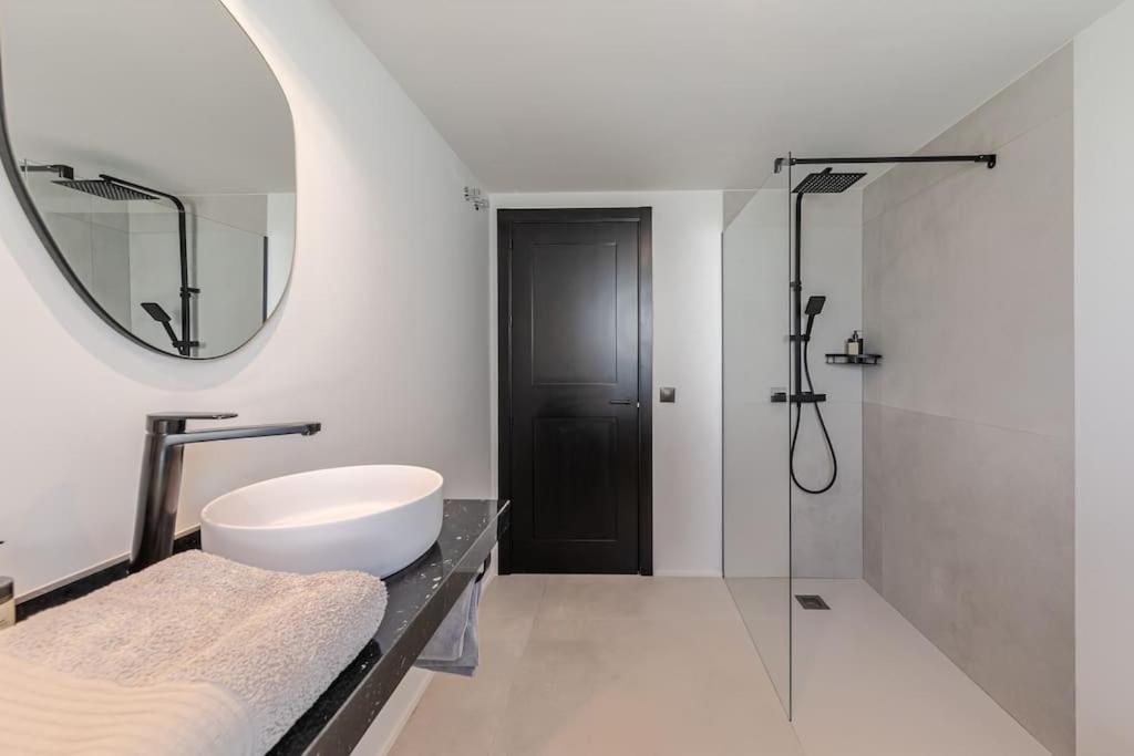 Villa Con Piscina Privada Gelves Exterior foto